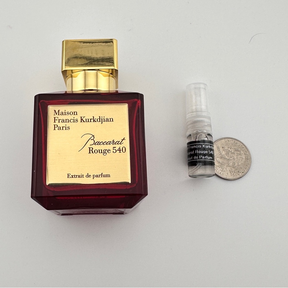2mL Perfume Sample MAISON FRANCIS KURKDJIAN Baccarat Rouge 540 Extrait de Parfum - Picture 11 of 11